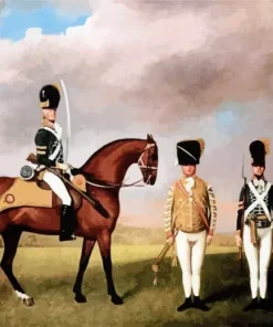 Soldiers of the 10th Dragoon Regiment Diamond Painting