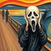 The Scream Ghostface Diamond Painting