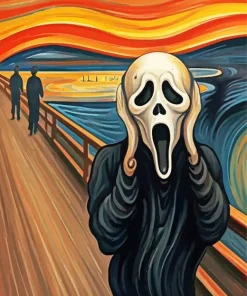 The Scream Ghostface Diamond Painting