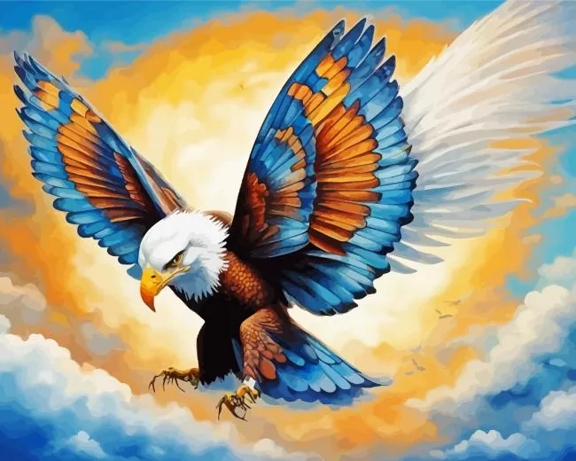 The butterfly eagle Diamond Paints The Butterfly Eagle Diamond Painting