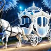 White Carriage Diamond Painting