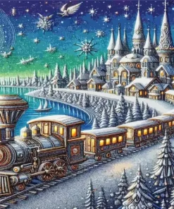 Aesthetic Scenery Fairyland Art Diamond Painting