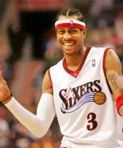Allen Iverson Diamond Painting