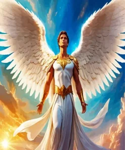 Angel Man Diamond Painting