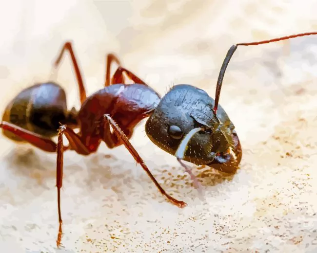 black ant insect Diamond Paintings Black Ant Insect Diamond Painting