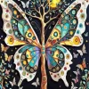 Butterfly Tree Diamond Painting