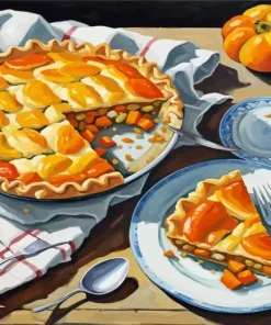 Butternut Squash Cake Diamond Painting