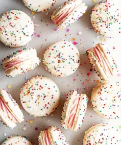 Cake Batter Macarons Diamond Painting