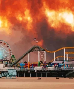 California Santa Monica Diamond Painting