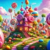 Candy Dream Land Diamond Painting