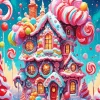 Candy House Diamond Painting