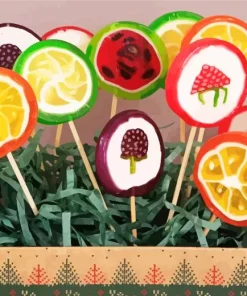 Candy Lollipops Diamond Painting