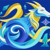 Capricorn Animal Diamond Painting