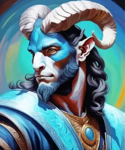 Capricorn Man Diamond Painting