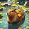 Capybara Art Diamond Painting