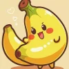 Cartoon Cute Banana Diamond Painting