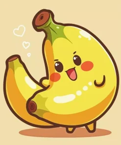 Cartoon Cute Banana Diamond Painting