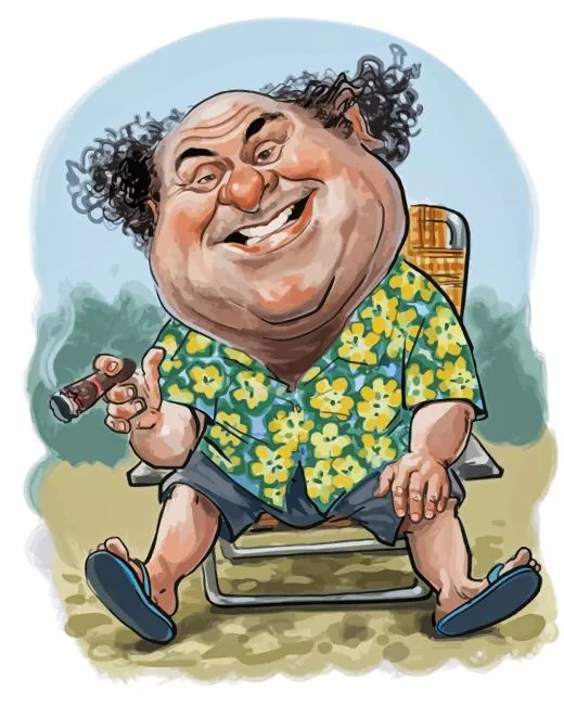 cartoon danny devito Diamond Paints Cartoon Danny Devito Diamond Painting
