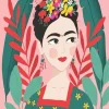 Cartoon Frida Kahlo Diamond Painting