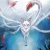 Cartoon Nine Tailed Fox Diamond Painting