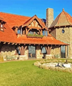 Castle In The Cloud Museum Diamond Painting