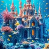 Castle Under The Sea Diamond Painting