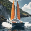 Catamaran Sailboat Diamond Painting