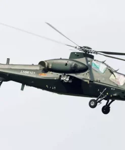 Chinese Caic WZ10 Helicopter Diamond Painting