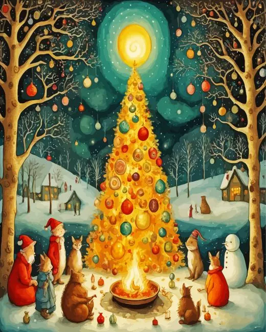 christmas Animals Diamond Paints Christmas Animals Diamond Painting