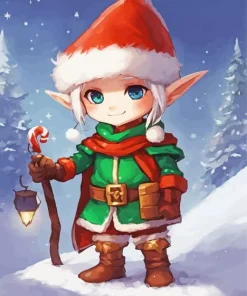Christmas Gnome Diamond Painting