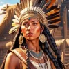 Cool Sacagawea Lady Diamond Painting