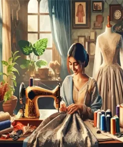 Cool Sewing Art Diamond Painting