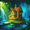 Fantasy Cabin Diamond Painting