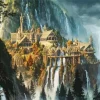 Fantasy Rivendell Diamond Painting