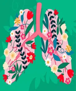 Flowering Lungs Diamond Painting