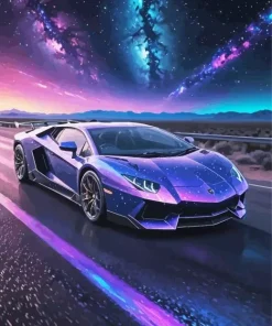 Galaxy Car Diamond Painting