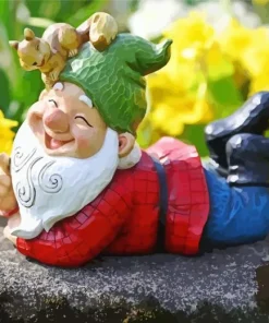 Garden Gnome Diamond Painting