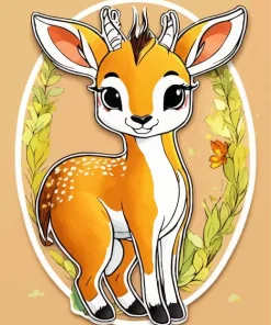 Gazelle Diamond Painting