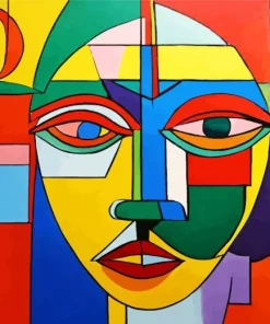 Geometric Face Art Diamond Painting