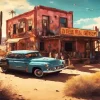 Ghost Town Art Diamond Painting