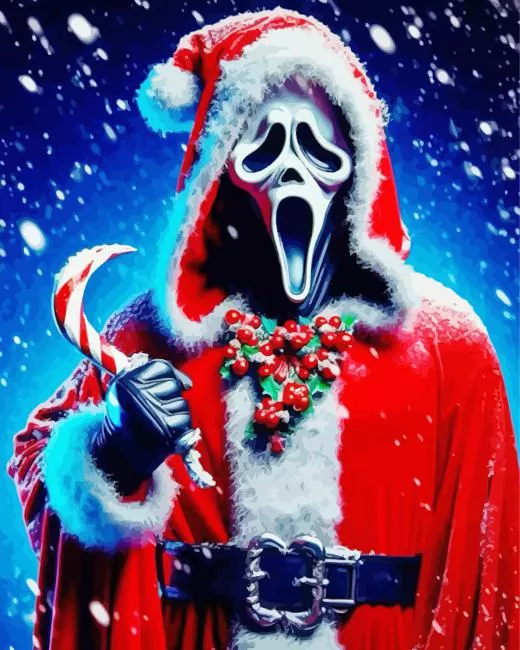 ghostface halloween Diamond Paintings Ghostface Halloween Diamond Painting