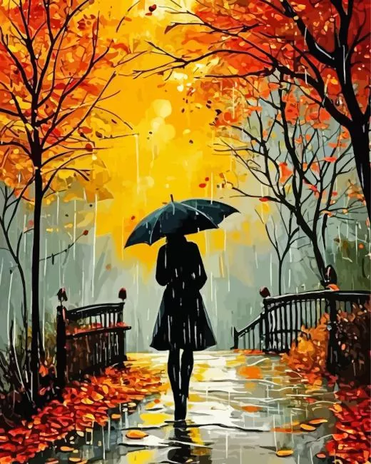 girl holding a umbrella art Diamond Paintings Girl Holding A Umbrella Art Diamond Painting