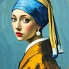 Girl With A Pearl Earring Art Diamond Painting