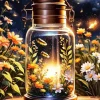 Glass Bottle Art Diamond Painting