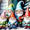 Gnomes Christmas Diamond Painting
