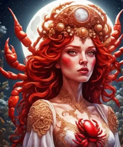 Goddess Of Cancer Diamond Painting