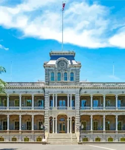 Hawaii Iolani Palace Diamond Painting