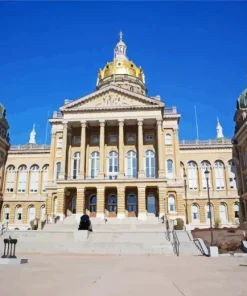 Iowa State Capitol Diamond Painting