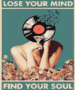 Lose Your Mind Find Your Soul Diamond Painting