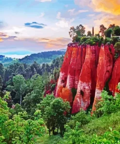 Luberon National Park Diamond Painting